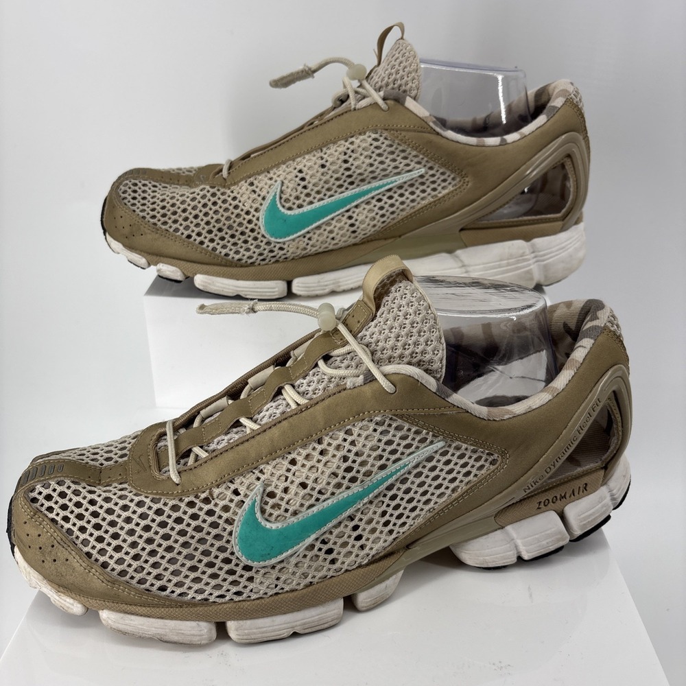 Nike Zoom Air Dynamic Heel Fit Sand Brown Camo Women 10 Shoe 316039-231